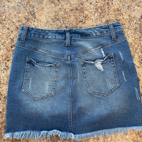 Wild Fable Denim Skirt - Picture 3 of 4